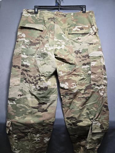 US Military Issue OCP Camouflage Uniform Trousers Pants Medium Regular GI #T41d - Thumbnail 4