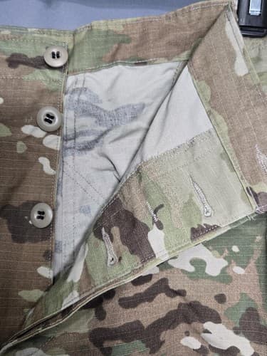 US Military Issue OCP Camouflage Uniform Trousers Pants Medium Regular GI #T41d - Thumbnail 3