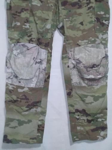 US Army IHWCU Multicam OCP Pants Trousers Large Regular 8415-01-670-6164 VGC - Thumbnail 2