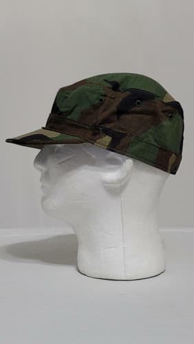 US Army Patrol Cap (SIZE: 7 1/4) BDU Camouflage Hot weather Style #88n - Thumbnail 6
