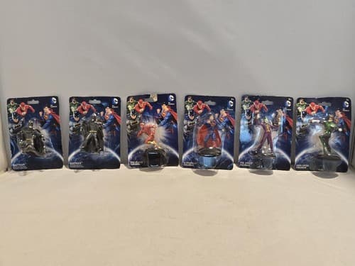 DC Comics Cake Topper Figurine Set (5) Batman Joker Superman Flash GL #K75k