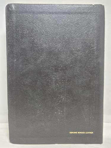 NKJV Holy Bible Words of Christ in Red Thomas Nelson 594 Black Leatherette 1996 - Thumbnail 3