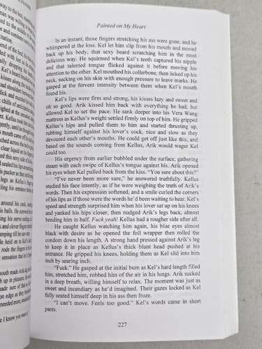 Painted On My Heart by Kindle Alexander Contemporary Romance Paperback #DC64 - Thumbnail 5