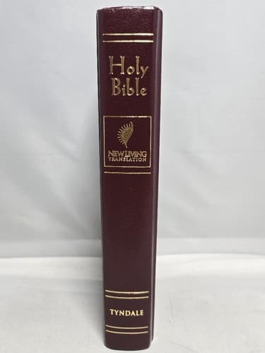 Holy Bible NLT New Living Translation Pew Bible Blue Hardcover 1997 Tyndale DC64 - Thumbnail 2