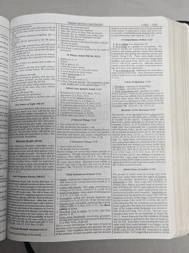 Dake Annotated Reference Bible Old & New Testaments Black Genuine Leather KJV - Thumbnail 7