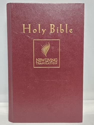 Holy Bible NLT New Living Translation Pew Bible Blue Hardcover 1997 Tyndale DC64