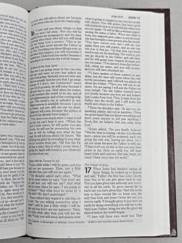 Holy Bible NLT New Living Translation Pew Bible Blue Hardcover 1997 Tyndale DC64 - Thumbnail 7
