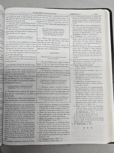 Dake Annotated Reference Bible Old & New Testaments Black Genuine Leather KJV - Thumbnail 9
