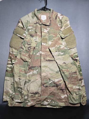 US Military Issue IHWCU OCP Camouflage Uniform Jacket Coat Small Long GI #G57j - Thumbnail 2