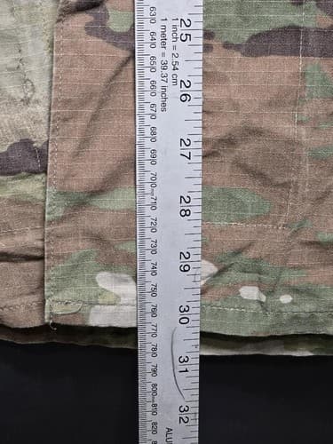 US Military Issue IHWCU OCP Camouflage Uniform Jacket Coat Small Long GI #G57j - Thumbnail 9