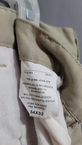 Khaki pants 34x32 #38p - Thumbnail 2