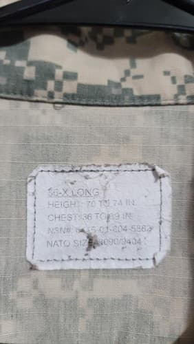 ACU Digital Jacket 36 X-Long #23p - Thumbnail 6
