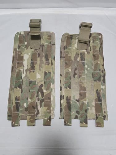Lot of 2-Multicam molle tactical Side Plate Carrier damage 8470-01-631-5156 - Thumbnail 2