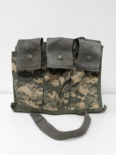 USGI US Army MOLLE II 6 Mag Ammo Bandoleer Pouch ACU Digital Camo #44t