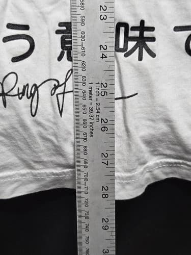Ring of Fire Men's Size 3XL White Anime Panel Graphic Print T-Shirt #T40k - Thumbnail 10