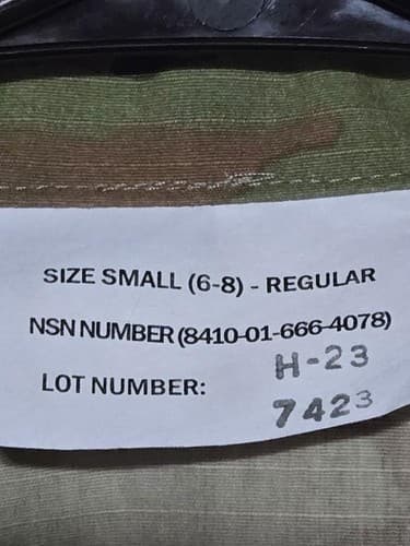 IHWCU maternity Multicam Jacket Small/Regular NSN: 8410-01-666-4078 #H83h - Thumbnail 5