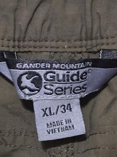 Grand Mountain Guide Series men Pants zip to shorts Size: (XL) #H92h - Thumbnail 3