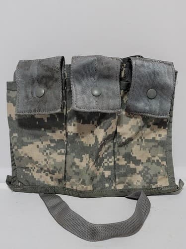 USGI US Army MOLLE II 6 Mag Ammo Bandoleer Pouch ACU Digital Camo #44t - Thumbnail 2