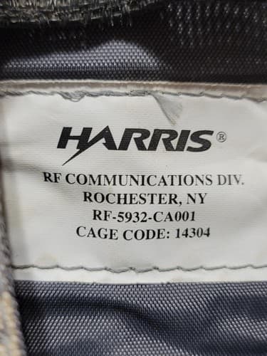 HARRIS RF-5932-CA001 ACU MBITR TACTICAL RADIO HOLSTER CASE POUCH #38t - Thumbnail 5