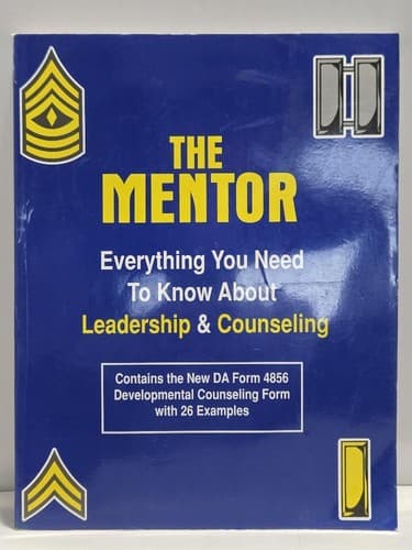 The Mentor: Leadership and Counseling Guide - CSM Mark Gerecht - Softcover #S55s