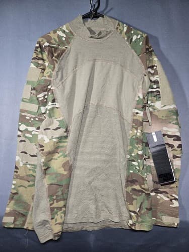 Massif Army Combat Shirt Type II FR Multicam OCP Medium 8415-01-580-4853 Flame