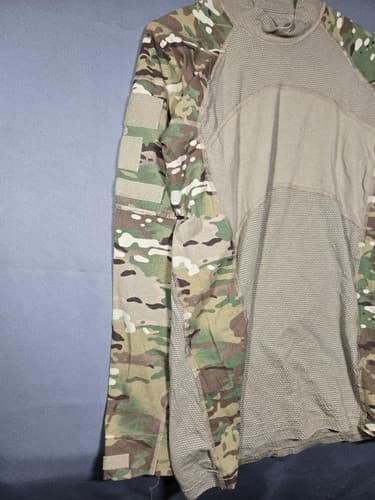 Massif Army Combat Shirt Type II FR Multicam OCP Medium 8415-01-580-4853 Flame - Thumbnail 2