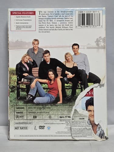 Dawson's Creek: The Complete Second Season DVD Set 2nd Season 90s TV #T61t - Thumbnail 2