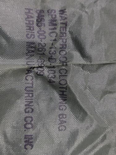 Lot of 4- Waterproof Clothing Bag Military Green NSN: 8465-00-261-6909 #B93b - Thumbnail 3