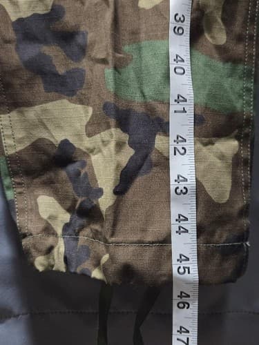 USGI Military Woodland Camo BDU Cargo Trousers Medium Long 8415-01-184-1352 T82t - Thumbnail 8
