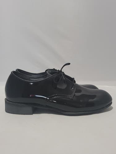 Bates - Dress Shoes High Gloss Black Men's Size: 6D NSN: 8430-01-434-4798 #C35c - Thumbnail 3