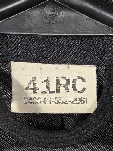 US Army Dress Blue ASU Enlisted Coat Jacket 41 Regular Uniform Medium #T80t - Thumbnail 8