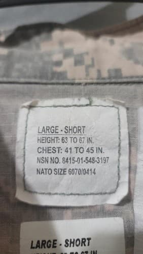 Fracu ACU Digital Jacket Large-Short #68f - Thumbnail 6