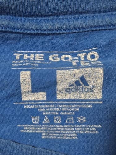 Large- Dallas Mavericks Adidas Shirt Short Sleeve T shirt #F46f - Thumbnail 3