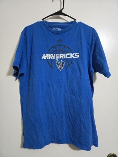 Large- Dallas Mavericks Adidas Shirt Short Sleeve T shirt #F46f