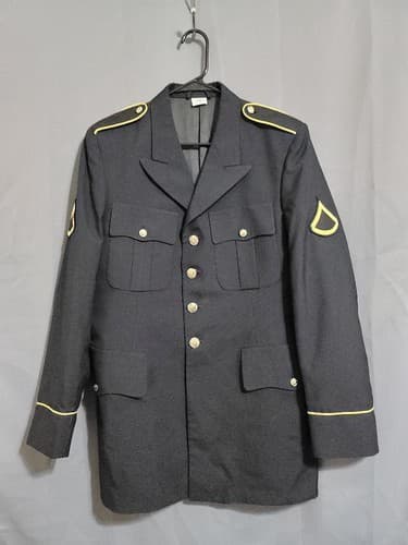 ASU Coat Mens Service Jacket Dress Army Blue 450 Size: (39/LC) #61p