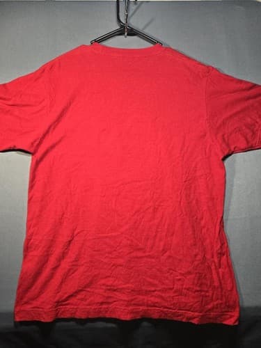 Buc-ee's Iconic Beaver Logo Graphic T-Shirt Red Men's Large #R55r - Thumbnail 6