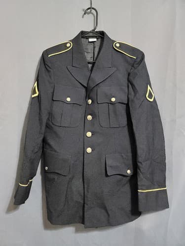ASU Coat Men's Service Jacket Dress Army Blue 450 Size: (36/RC) #92q