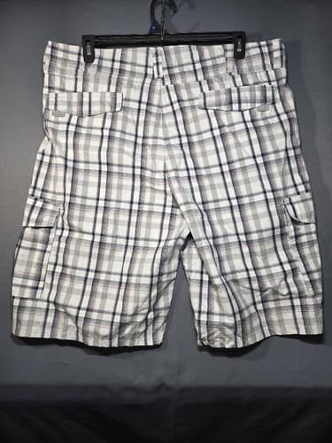 Wrangler & Assorted Plaid Cargo Shorts Lot of 3 Men's Size 38 Casual #S76s - Thumbnail 12