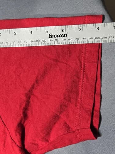 Buc-ee's Iconic Beaver Logo Graphic T-Shirt Red Men's Large #R55r - Thumbnail 9