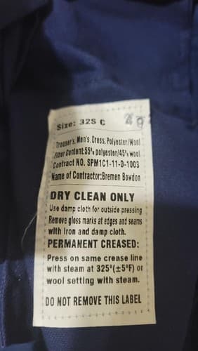 ASU men dress Blue Pants 32-Short #91f - Thumbnail 2
