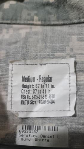 ACU Digital Jacket Medium Regular 8415015198510 #73f - Thumbnail 6