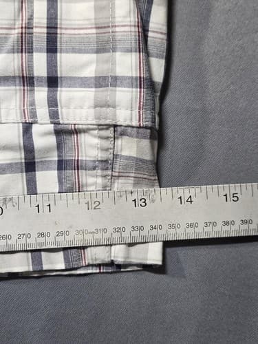 Wrangler & Assorted Plaid Cargo Shorts Lot of 3 Men's Size 38 Casual #S76s - Thumbnail 17