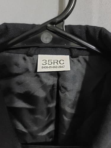 ASU Coat Men's Service Jacket Dress Army Blue 450 Size: (36/RC) #92q - Thumbnail 2