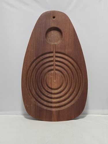 Dansk Designs IHQ Denmark Staved Teak Serving Cutting Board MCM VGC #R14r