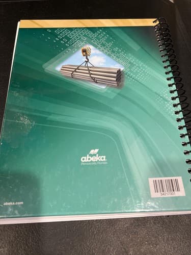 Abeka Science Matter and Energy Laboratory Manual Teacher Edition Book VGC