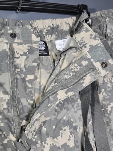 US Military ECWCS Gen III Level 5 ACU Digital Soft Shell Pants XL-Long - Thumbnail 2