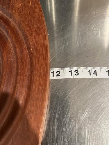 Dansk Designs IHQ Denmark Staved Teak Serving Cutting Board MCM VGC #R14r - Thumbnail 7