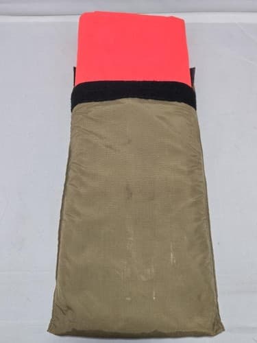 USGI VS-17 Combat ID Signal Panel 4x4 Red/Tan w/ Storage Bag Visual Thermal - Thumbnail 3