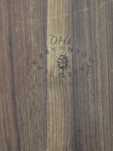 Dansk Designs IHQ Denmark Staved Teak Serving Cutting Board MCM VGC #R14r - Thumbnail 4