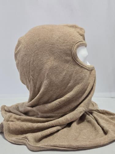USGI Anti-Flash Hood Balaclava Face Mask Flame Resistant Tan Fire Retardant - Thumbnail 2